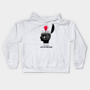 Think out of the box Kids Hoodie